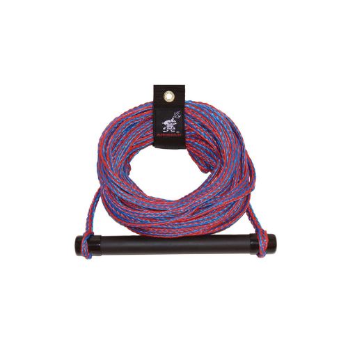 Kwik Tek Rubber Handle Water Ski Rope, 75ft - AHSR-1