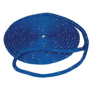 Bucaneer Rope Blue Dock Line 1/2in x 25ft - 30-61125