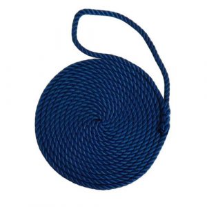 Bucaneer Rope Blue Dock Line 3/8in x 15ft - 30-21115