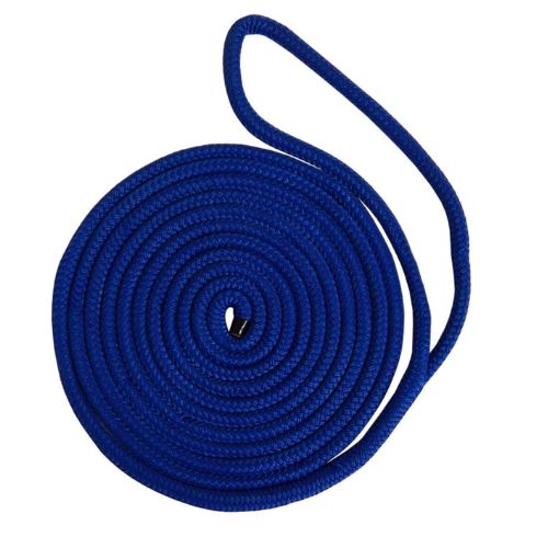 Bucaneer Rope Blue Dock Line 5/8in x 35ft - 30-01135