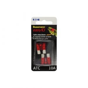Bussmann 10A ATC Fuse Led ind 2/Pk BP/ATC-10ID