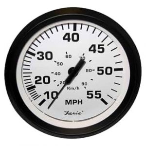 Faria Euro 4in 55 Mph Speedometer - F32909