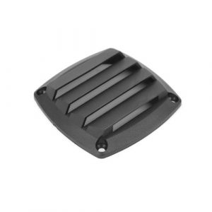 Marine East 3in Black Duct Grill 8210
