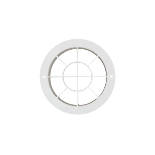 Marine East 4in White Duct Grill 8200W