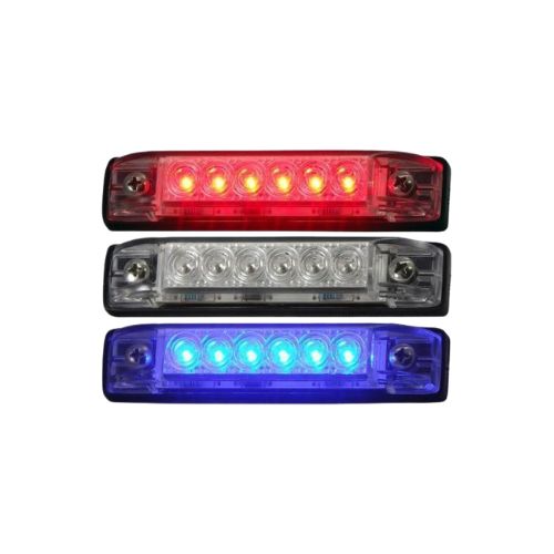 TH Marine 4in Slim Line LED Utility Strip Light, Blue - LED-51801-DP