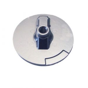 Tecnoseal Zinc Trim Tab Anode for Mercury/ MerCruiser, Replaces 76214T1 - 00820