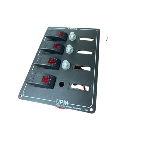 Ultra Panel Marine 4 Mom 15A 12V UP-PBMOM1512-4KIT