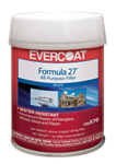 Fibre Glass-Evercoat Hp Wht Formula 27 Filler 100572 Marine Epoxy Filler & Additive 100572