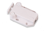Sugatsune White Non-Magnetic Touch Door Latch - MC-37/WHT-1