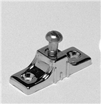 Taylor Made Bimini Top Deck Hinge Side Mount Chromed Zamak, Pair - 1205