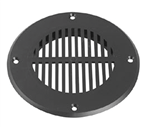 Beckson 4in Blk Plstc Drain/ Vent SV-4B