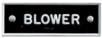 Bernard Engraving Id Plate /Blower IP3