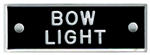 Bernard Engraving Id Plate /Bow Light IP37