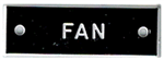 Bernard Engraving Id Plate /Fan IP49