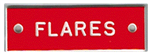 Bernard Engraving Id Plate /Flares (Red) IP50