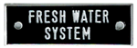 Bernard Engraving Id Plate /Fresh Water Sys IP52