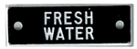 Bernard Engraving Id Plate /Fresh Water IP131