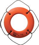 Cal June 30in Hrd Shll Ring Buoy HS-30O