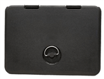 TH Marine Sure-Seal Non Locking Hatch, Black, 11in x 15in - HAT-1115-1-DP