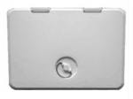 TH Marine Sure-Seal Non Locking Hatch, Polar White, 13in x 24in - HAT-1324-2-DP