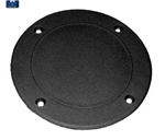 TH Marine 5-5/8in Black Screw Down Deck Plate – SDP-1-DP Boat Deck Hardware 289568