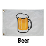 Taylor Made 12in x 18in Beer Flag - 9218