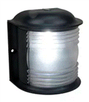 Perko Black Polymer White Masthead Light - 0110000BLK