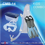 Aqua Wing Kids Mask/Fins/Snorkel – BCM-533608-CB-S/M Sale 378489