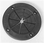 Marine East Small Black Grommt Pole Holder 6680 ck