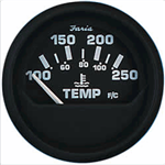 Faria-Beede Gauges Euro 100-250Deg Water Tmp 12812 Water Temperature Gauges 12812