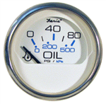 Faria-Beede Gauges Chssw 80Psi Oil Pressure 13802 Oil Pressure Gauges 13802