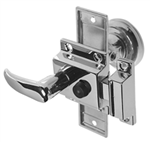 Perko Chrome Plated Zinc Rim Latch Set w/ Box Strike - 0928DP0CHR