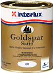interlux Paint Goldspar Satin Varnish Qt Y60/QT