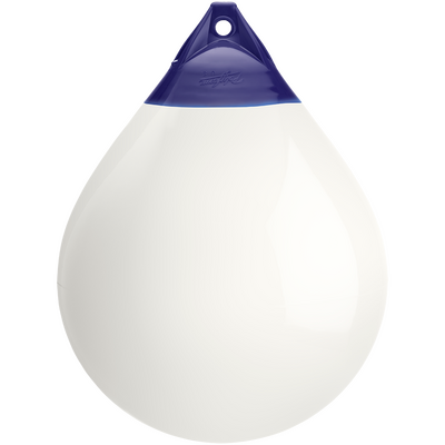 Polyform White A Series Buoy A-6, 34in – A-6White Mooring & Fishing Buoys 260003