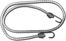 Bungee International 13/32 X 16 Bungee W/Ss Hook NS11-40PB Boat Hook Straps & Cords 287600