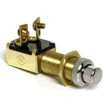 Cole-Hersee Push Button OFF Momentary ON Swtch M-485-BP Marine switches 108607