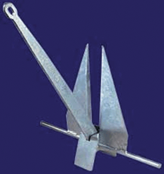 Tie Down Std 3.5Lb Danforth Anchor 94010 Fluke Anchors 233221