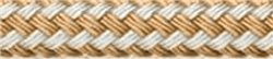 Bucaneer Rope 1/2 X 30 Gld/Wh Dock Line 30-60530 Braided Dock Lines 232570