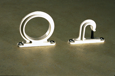 Dubro Wht Dubro Rod Holders 3Pk 1060 Rod Storage 100069