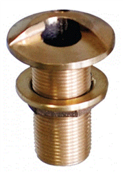 Groco  3/4in High Speed Thru Hull HSTH-750-W A: 2.2in B: 0.3in C: 1.9in Thru-Hulls 381545