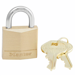 Master Lock 3/4in Brass Padlock 120D General Marine Hardware 120D