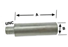 Metal Dist Zincs 1-1/4 X 1/2 X 3/8 Zinc Only MDE-1F 8-16 Zincs and Anodes 101762