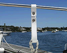 Taylor Made White Fender Hanger Rail 1019 Fender Clips & Hangers 1019