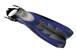 Aqua Wing Medium/Large Blue Open Heel Long Fins – FN-368-B-M/L Sale 378423