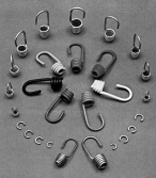 Bungee International 5/16in Ss Hook & Ring 10/Pk SH8-10 Boat Hook Straps & Cords 287610