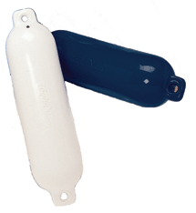 Taylor Made 6-1/2 X 23 Blue Fender 41023 Twin Eye Cylindrical Fenders 232839