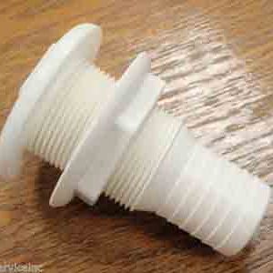 Forespar 3/4in Mrln Thruhull W/Brb 906024 PT Size x Hose Size – 906024 – 3/4″ NPT x 3/4″ Hose Thru-Hulls 334886