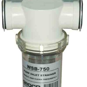 Groco  3/4in Pump inlet Strainer WSB-750 ts – 5.38″ H x 2.99″ Dia. Strainers 380127