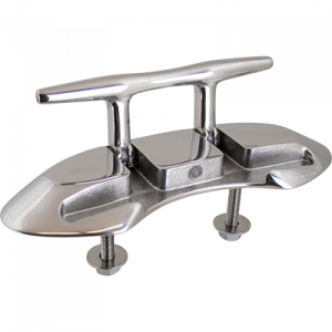 Seadog SS Folding Stud Mount Cleat, 4-1/2in – 041404-1 Boat Cleats 041404-1 1