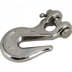 Seadog SS Clevis Grab Hook 1/4in 146706 Snaps & Hooks 146706 1